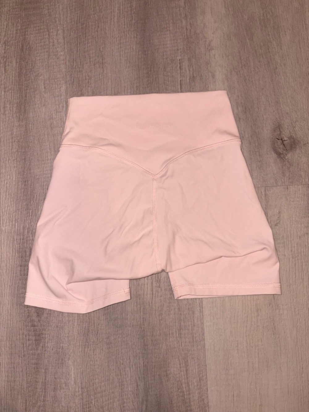 Emanh Women's High-Waist Pink Active Shorts - Picture 5 of 6